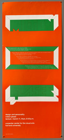 Link to  Milton Glaser PosterU.S.A., c. 1970s  Product