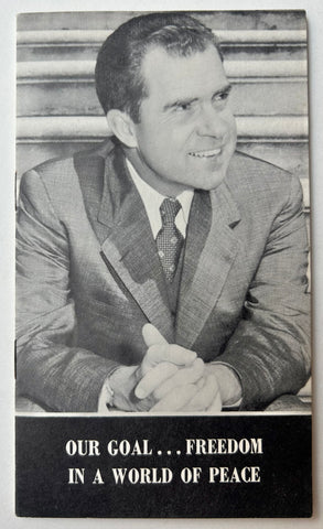 Link to  President Nixon PamphletUSA, c. 1965  Product