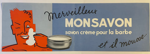 Monsavon Soap Poster