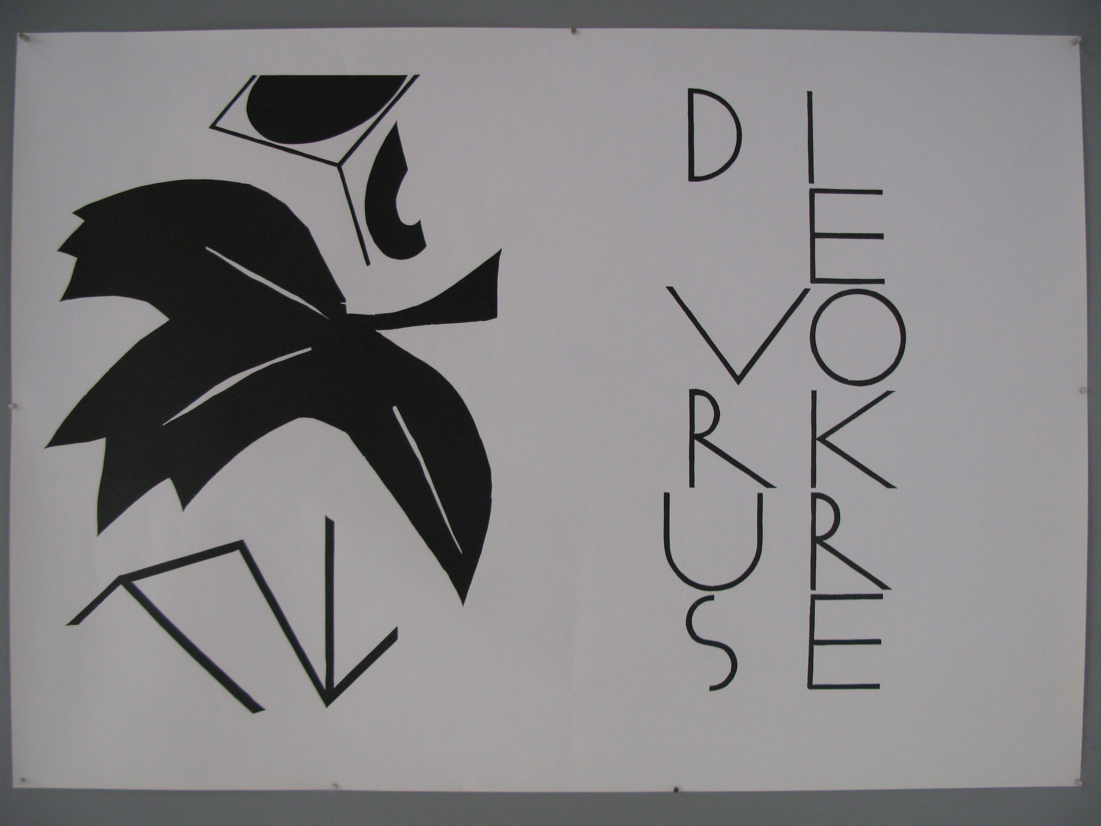 Word Illusion Swiss Poster