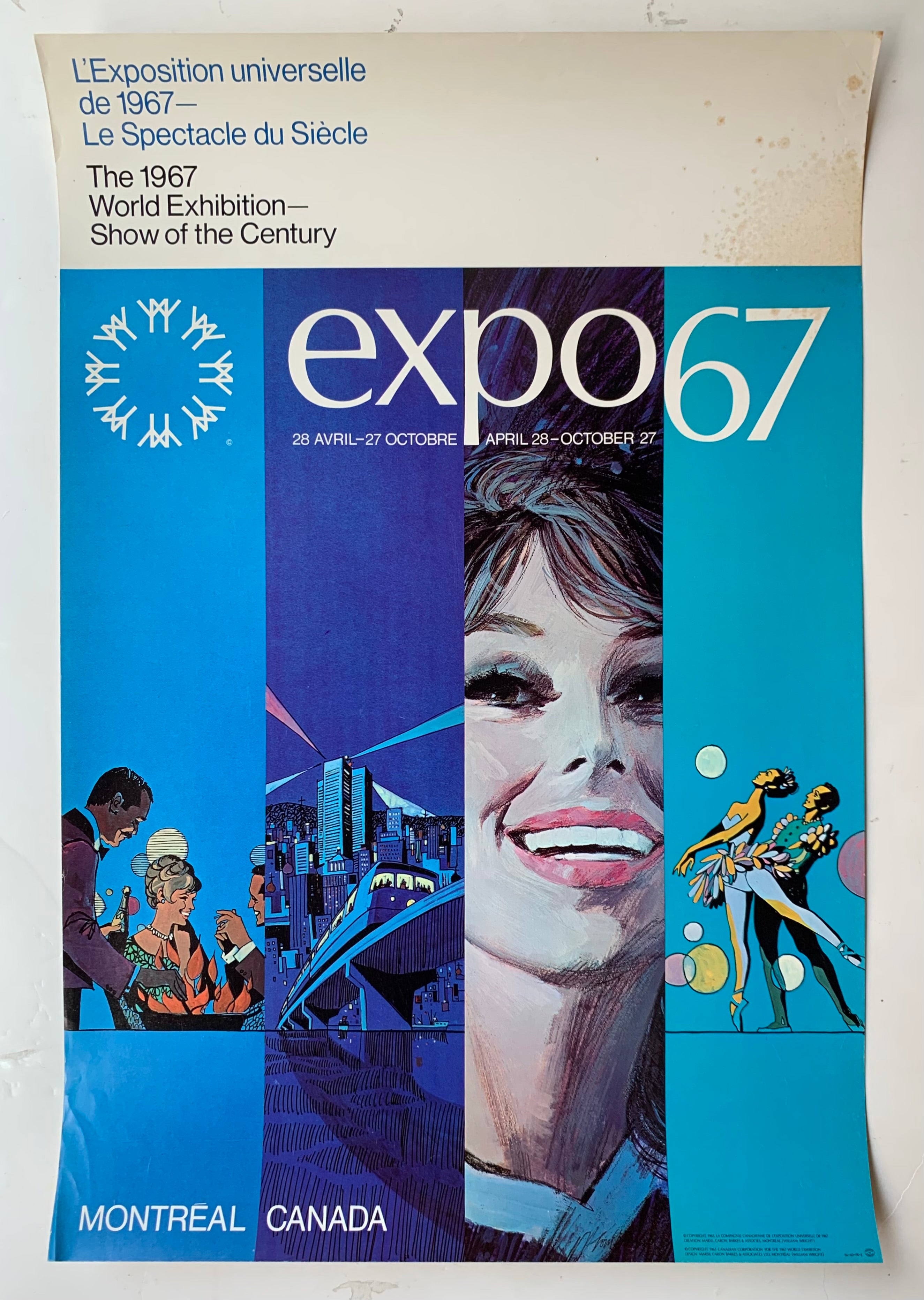 Expo67 Montreal Canada Poster #7