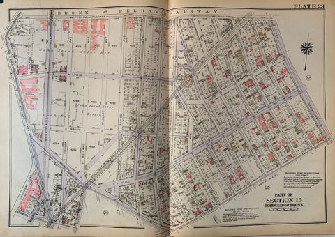Link to Atlas of the City of New York Borough of the Bronx (Volume 3)New York City, 1927 Product