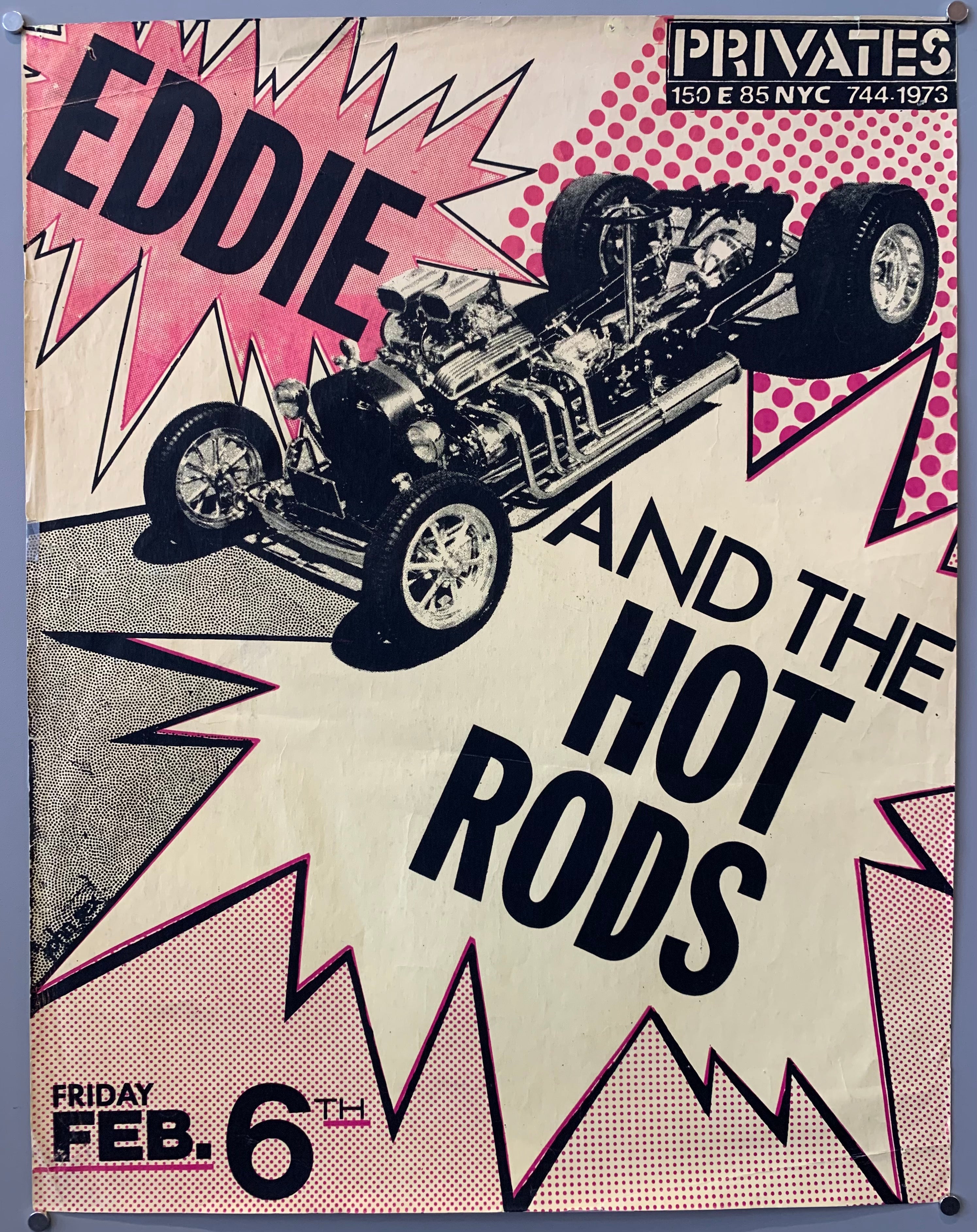 Eddie and the Hot Rods Poster