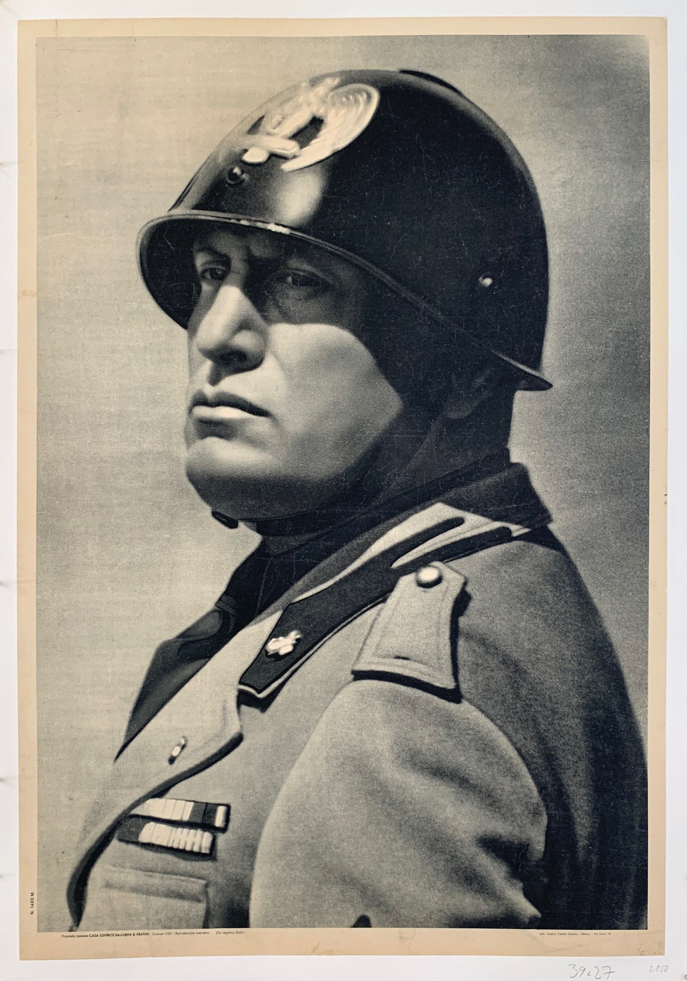 Mussolini Portrait