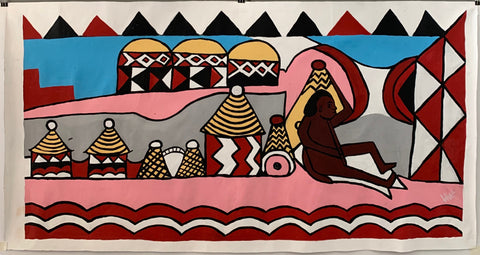 Link to  Wilfred #1 Painting ✓GHANA, 2020  Product