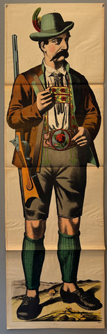 Link to Alsatian Hunter Weissenburg Lithograph #16France, c. 1890s Product