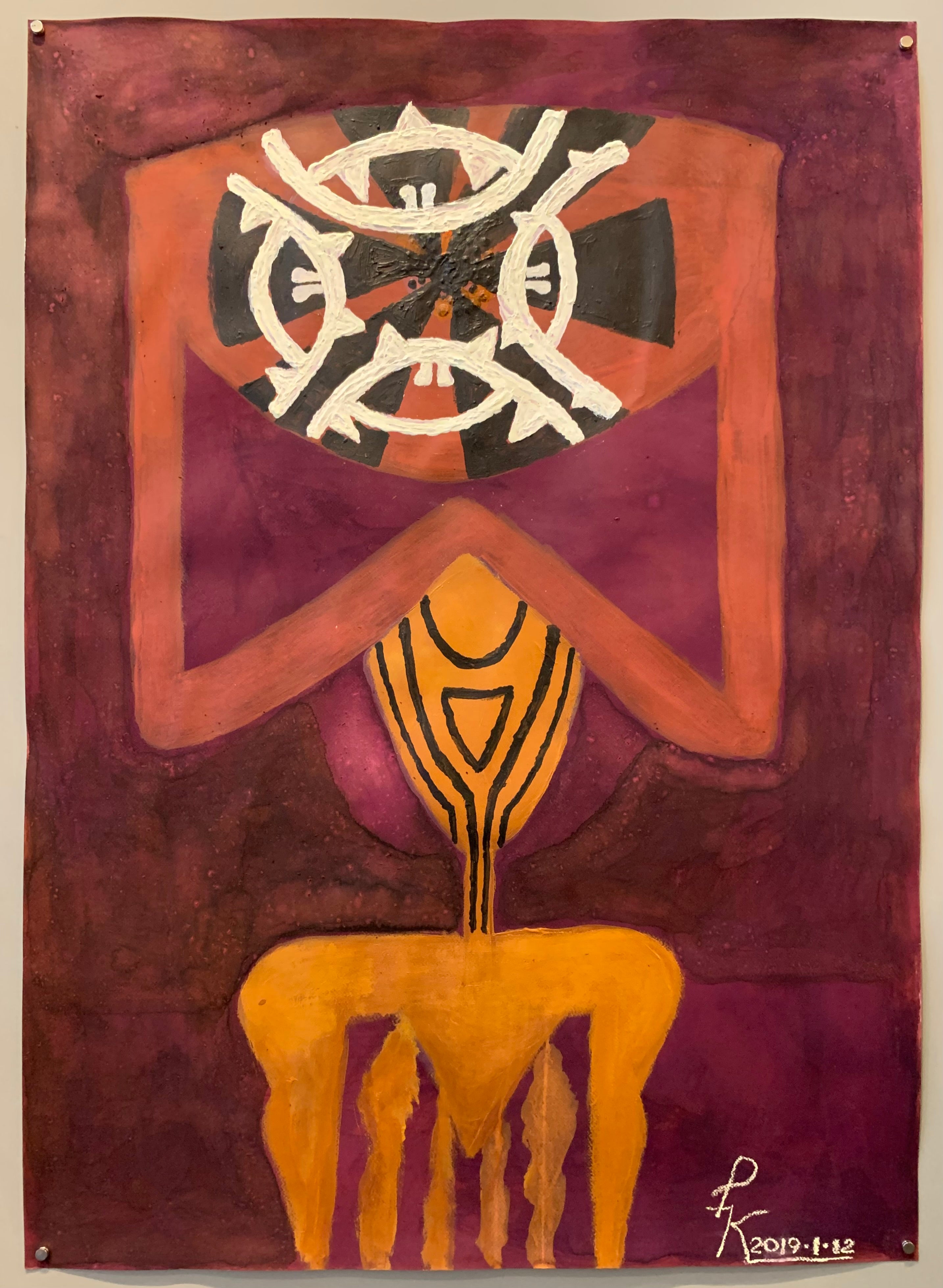 Paul Kohn Untitled Painting #163