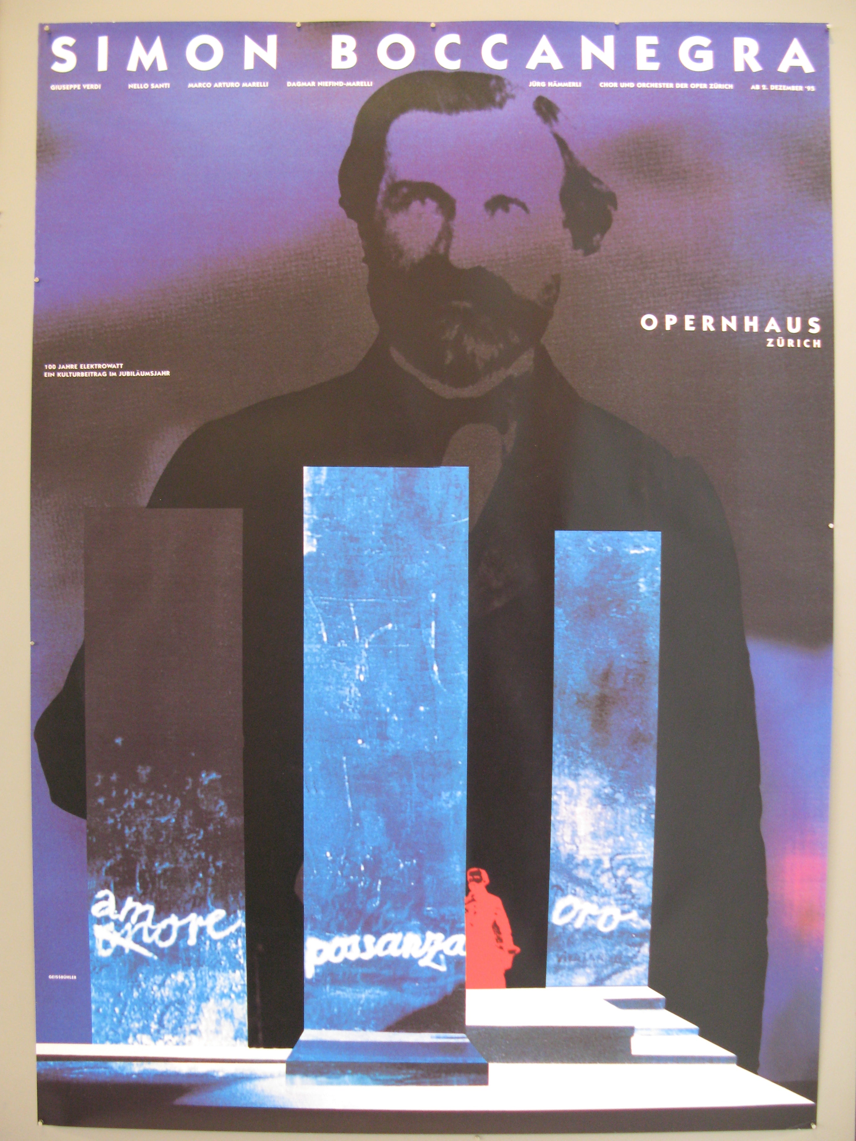 Simon Boccanegra Swiss Poster