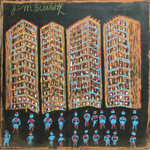 Link to Colorful Apartments #11, Jimmie Lee Sudduth PaintingU.S.A, c. 1995 Product
