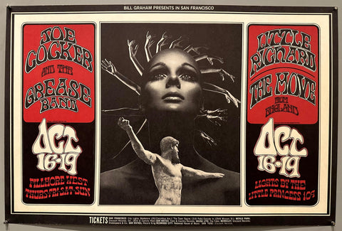 Link to  Joe Cocker and the Grease Band PosterUSA, 1969  Product