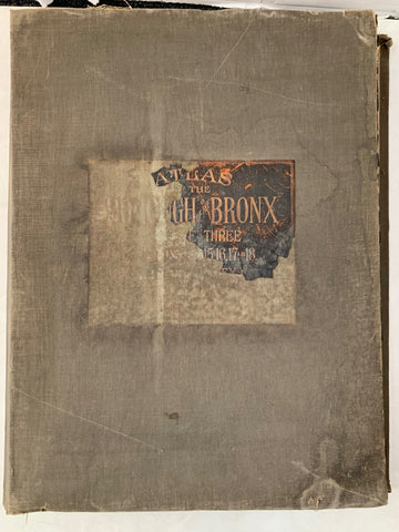 Link to Atlas of the City of New York Borough of the Bronx (Volume 3)New York City, 1927 Product