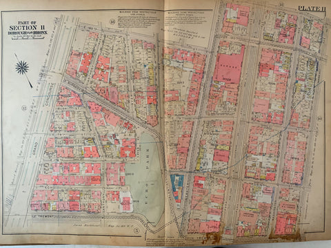 Link to Atlas of the City of New York Borough of the Bronx (Volume 2)New York City, 1924 Product
