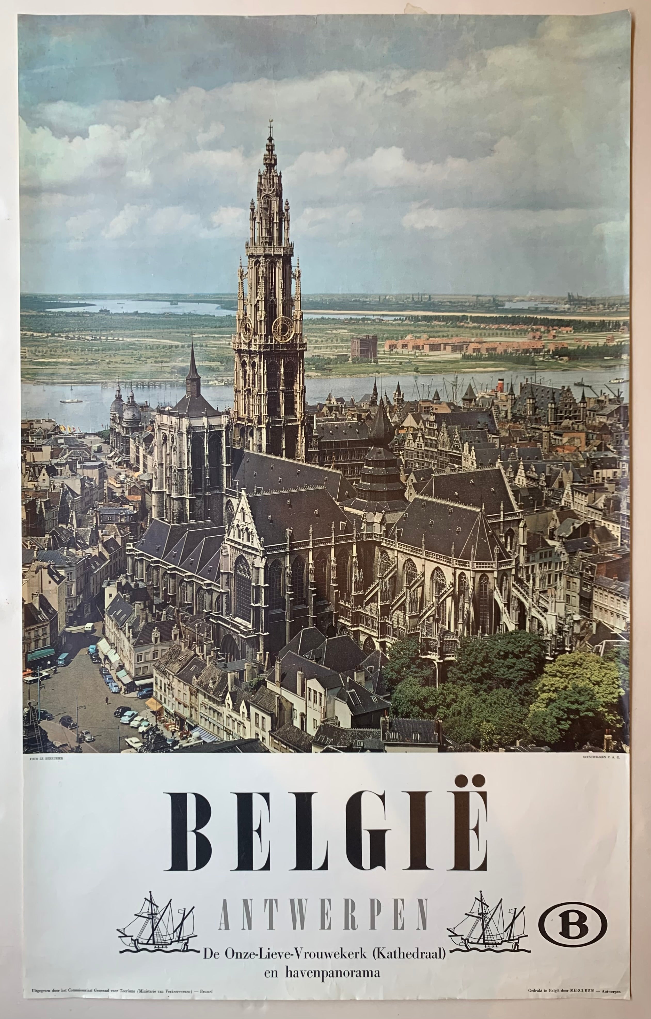 België Antwerpen Poster