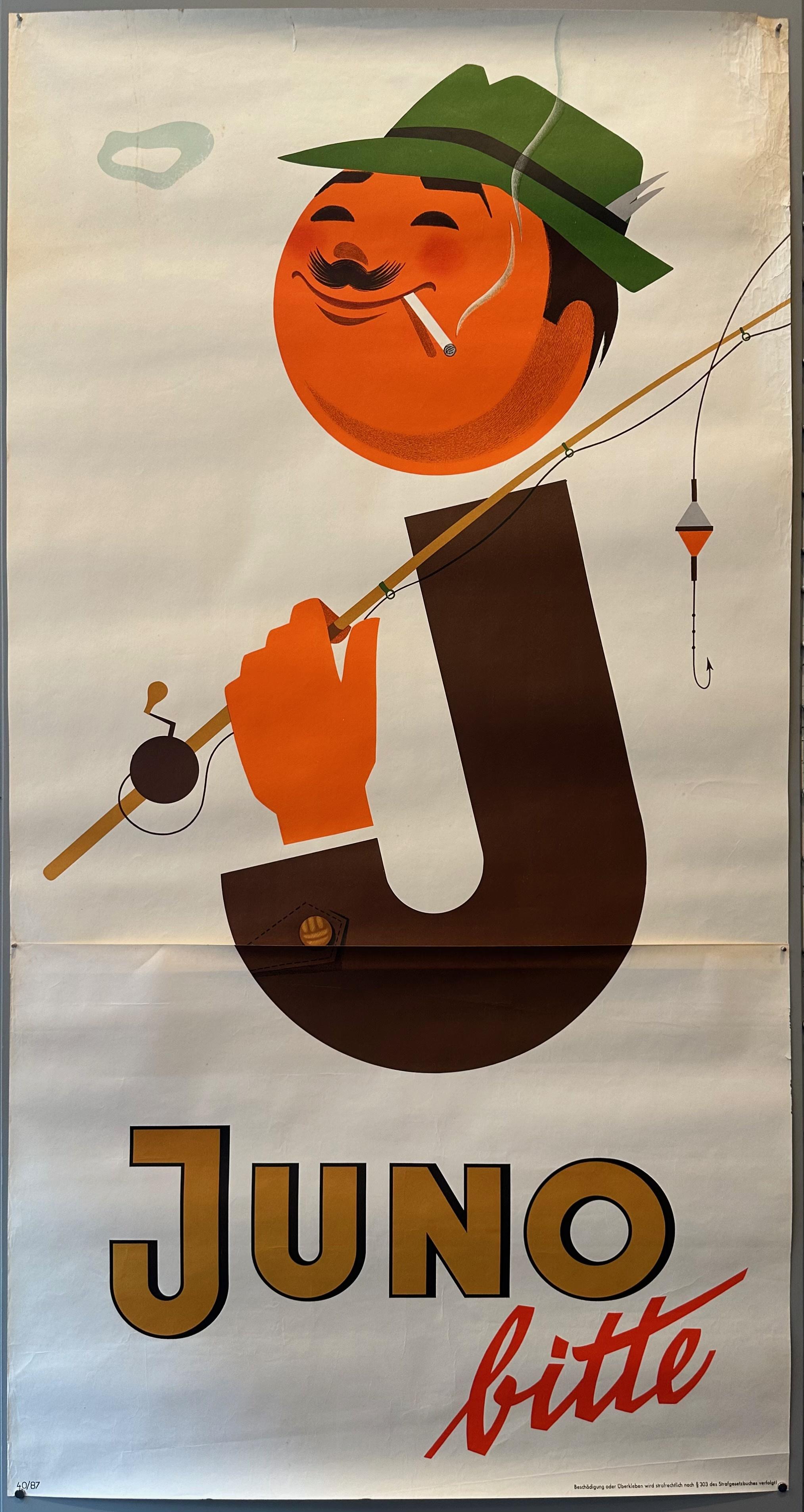 Juno Bitte Fisherman Poster