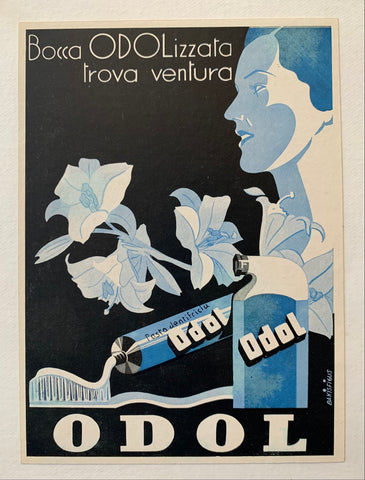 Link to  ODOL Calla Lily PosterItaly, 1941  Product