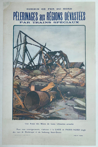 Link to Pèlerinages aux Régions Dévastées par Trains SpéciauxFrance, C. 1914 Product