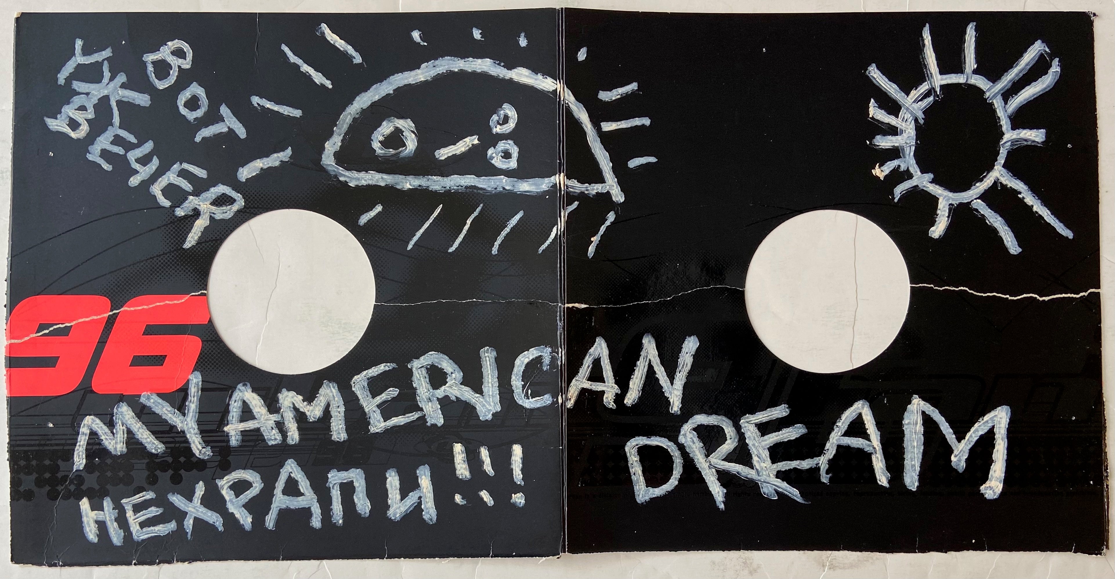 My American Dream Recycled Painting