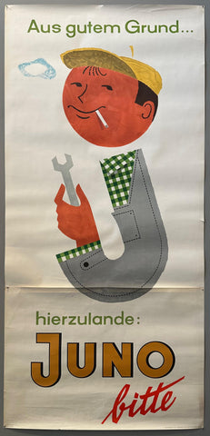 Link to  Hierzulande: Juno Bitte PosterGermany, c. 1950s  Product