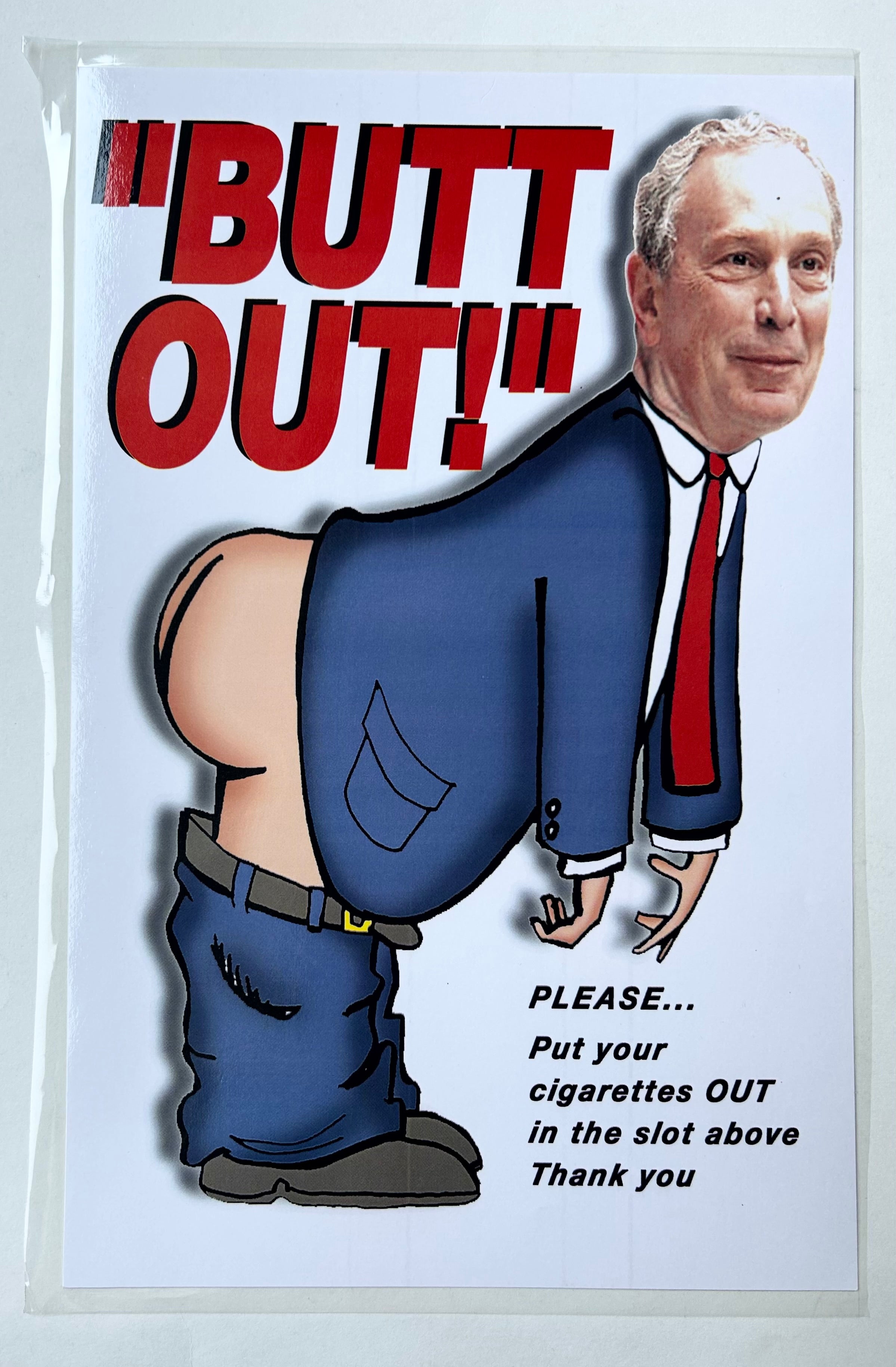 Butt Out Poster