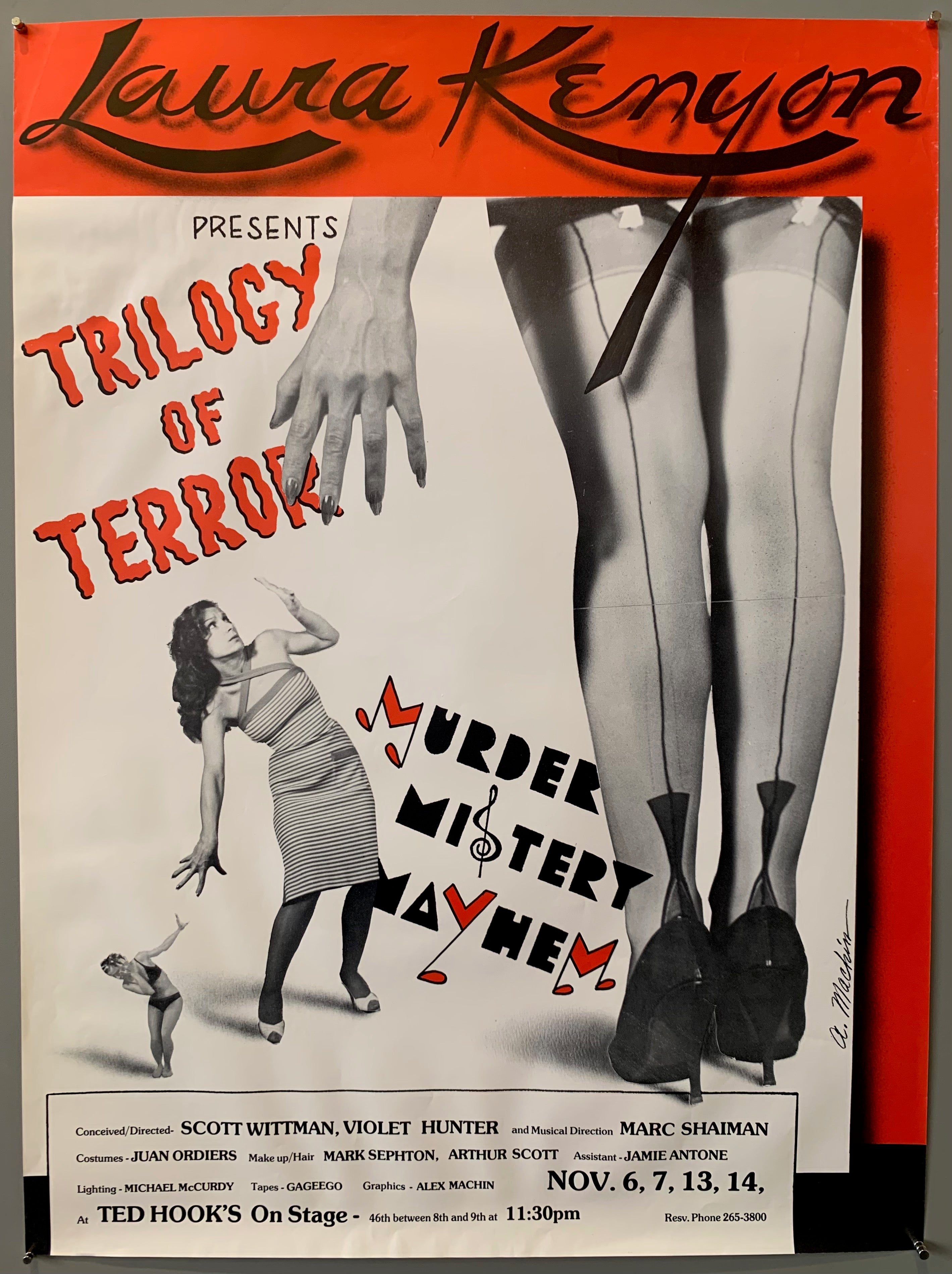 Laura Kenyon's Trilogy of Terror Poster