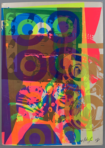 Link to Betsey Johnson Peter Gee Fashion Collage Print #43U.S.A., c. 1968 Product