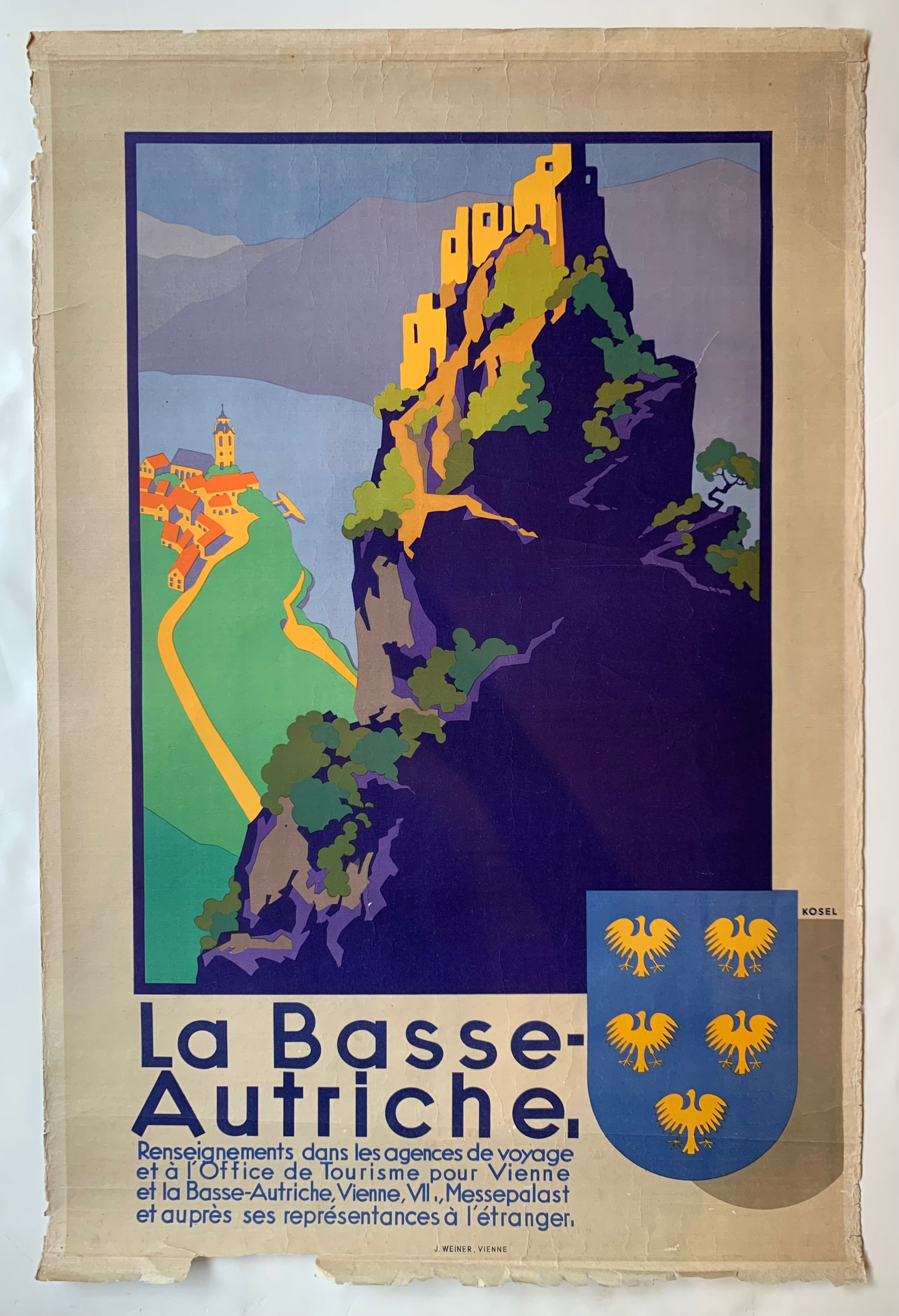 La Basse-Autriche Travel Poster
