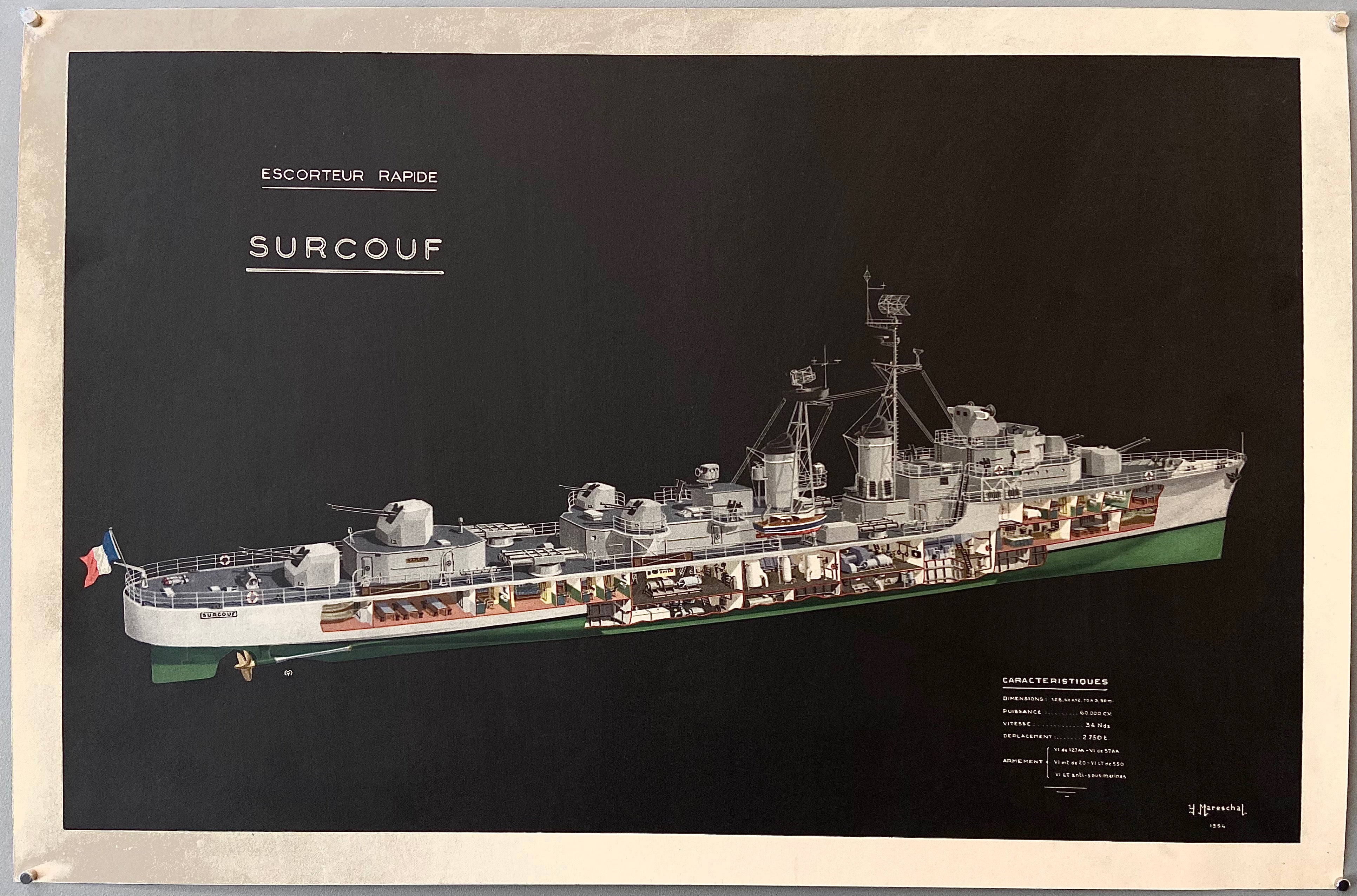poster of a ship