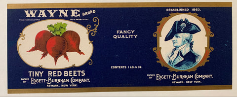 Link to  Wayne Brand Red Beet LabelU.S.A., 1950s  Product