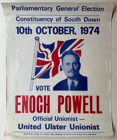 Link to  Enoch Powell for Parliament PosterEngland, 1974  Product