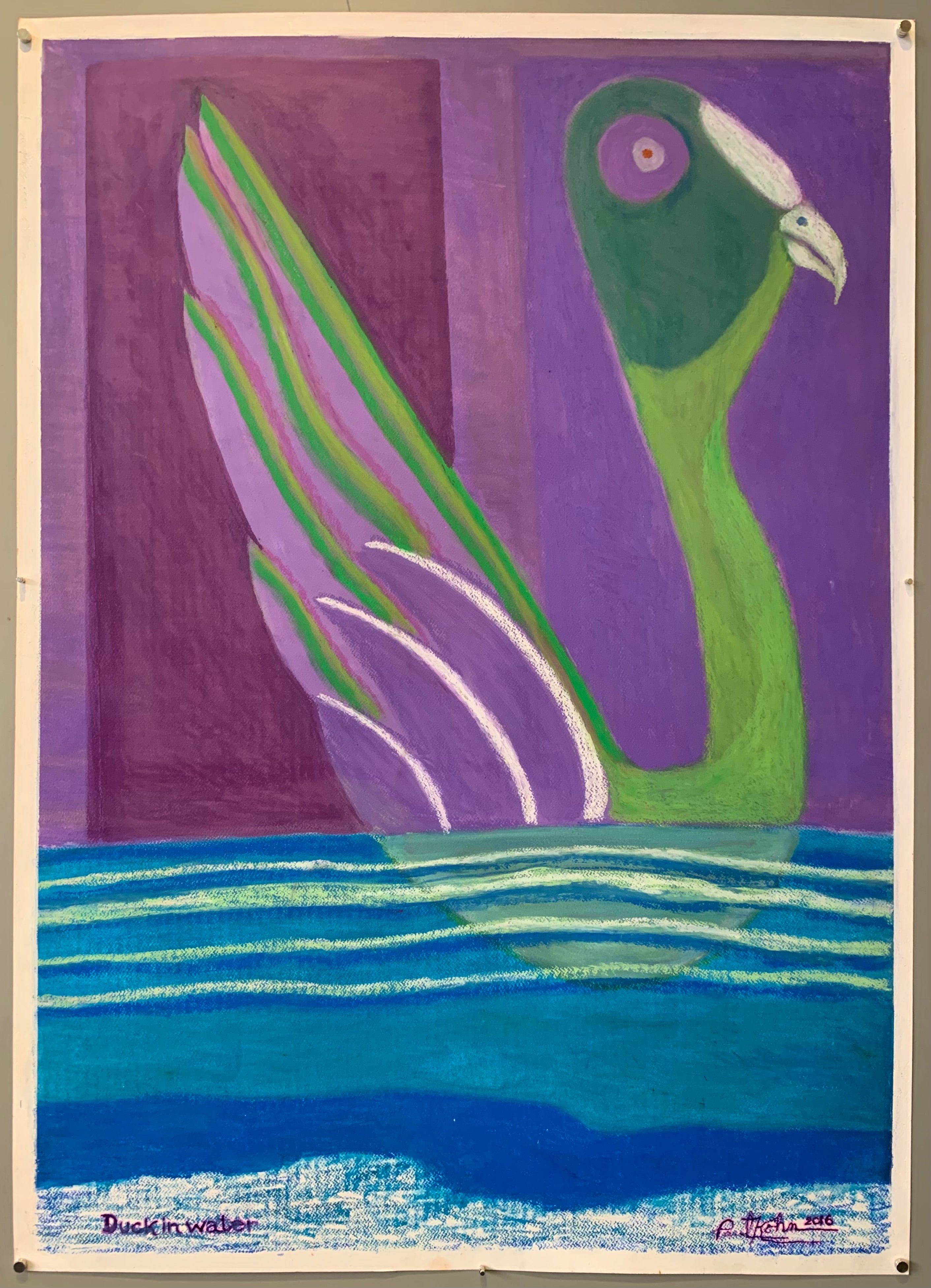 Paul Kohn 'Duck in Water' #127