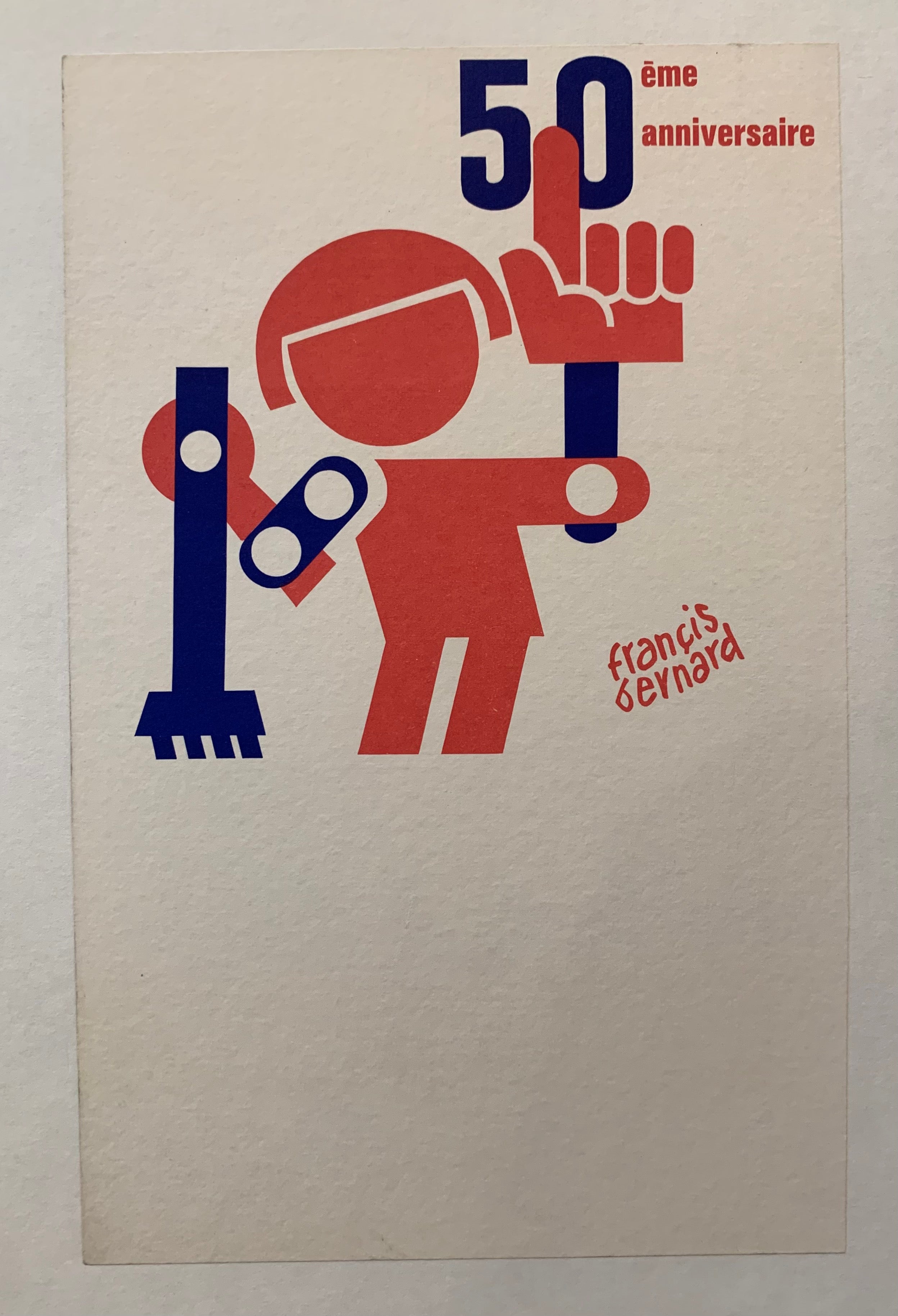 Francis Bernard 50th Anniversary Poster