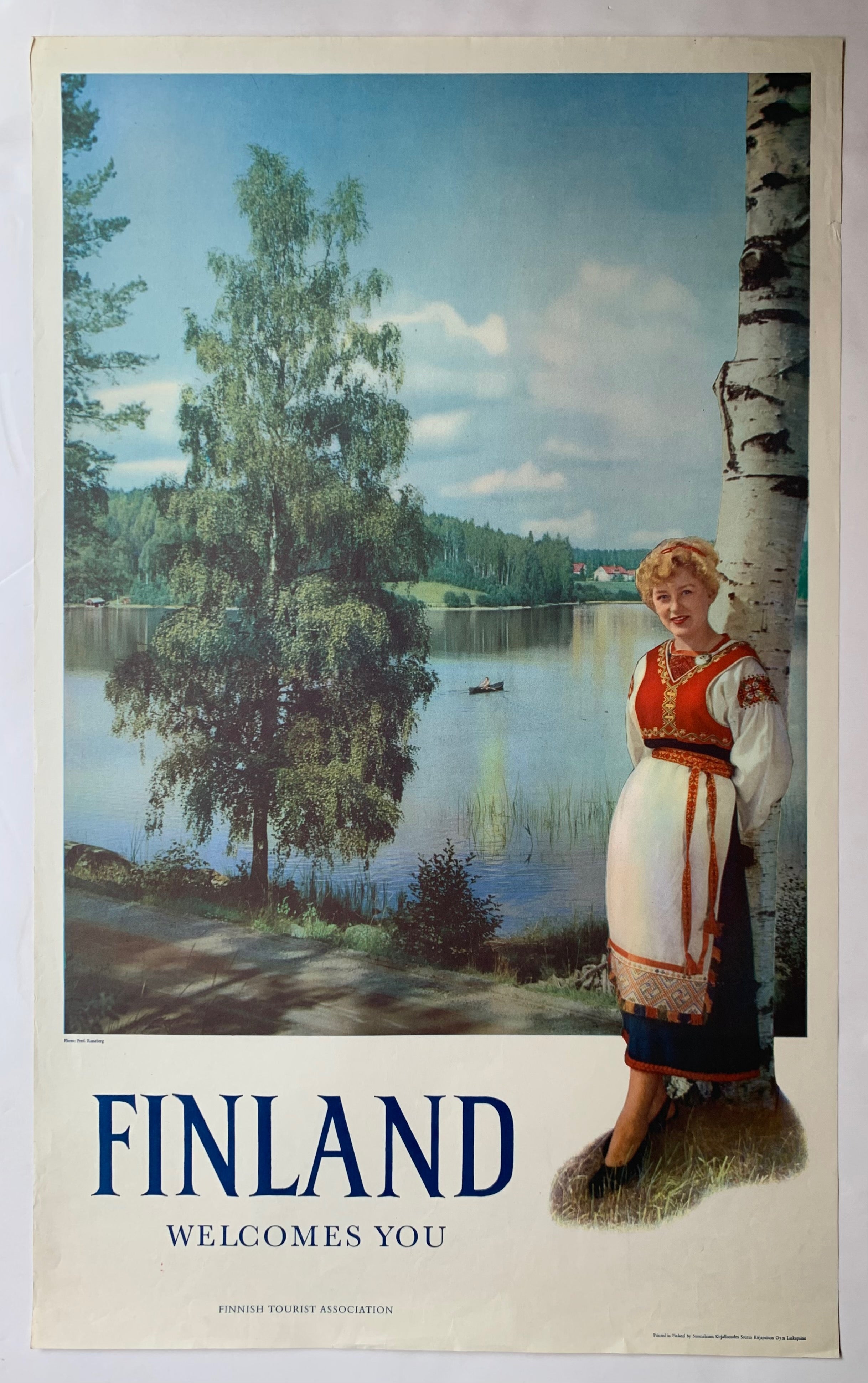 Finland Welcomes You Poster