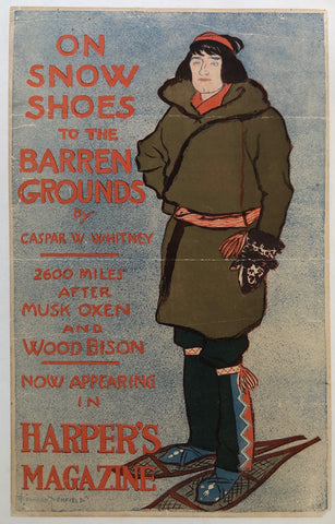 Link to Harper's Magazine - On Snow Shoes to the Barren GroundsUSA, 1896 Product