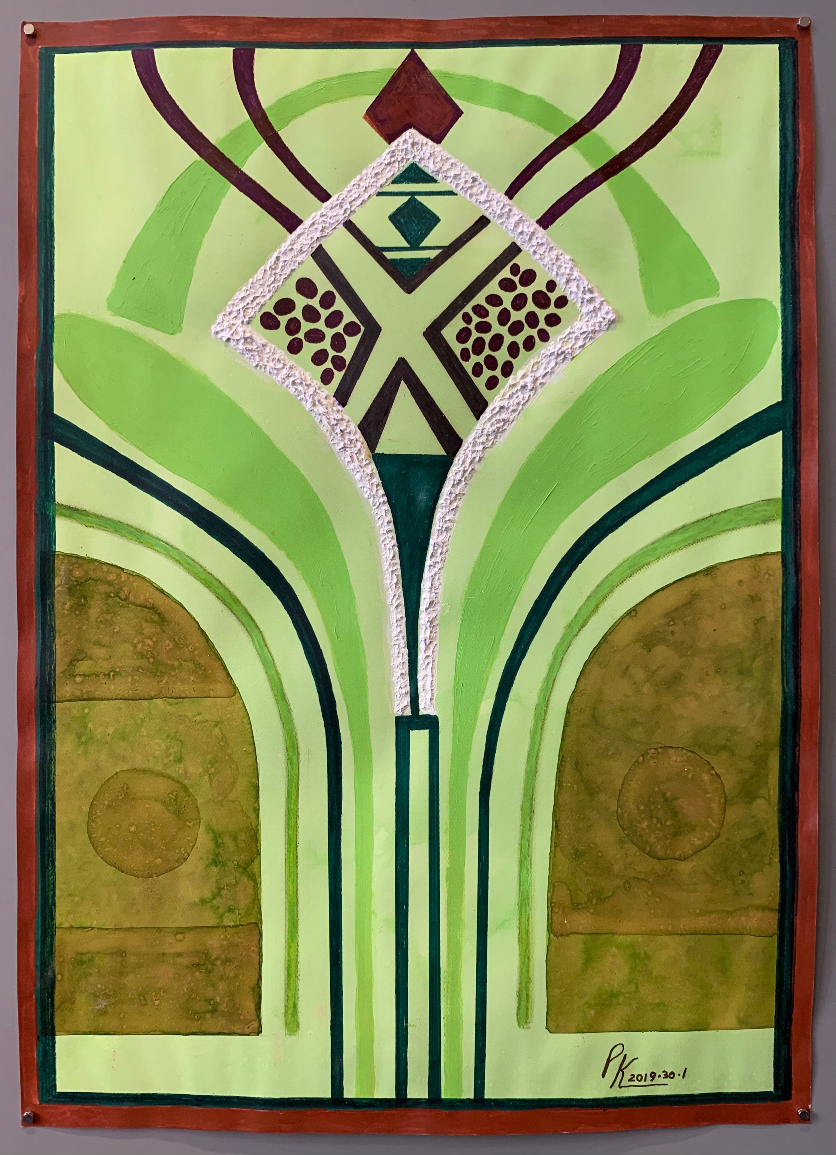 Paul Kohn Untitled Painting #177