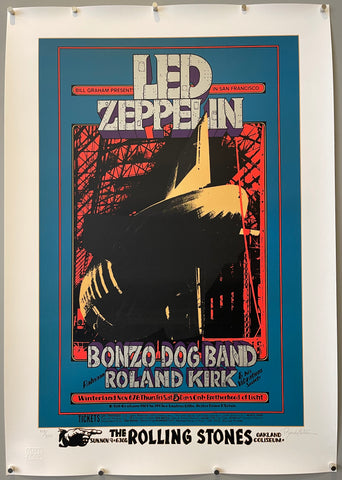 Link to Bill Graham Presents Led Zeppelin in San Francisco PosterU.S.A., 1969 Product