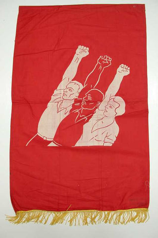 Link to Rebel Arts Three Workers Red No Text Gold TasslesRebel Arts Product