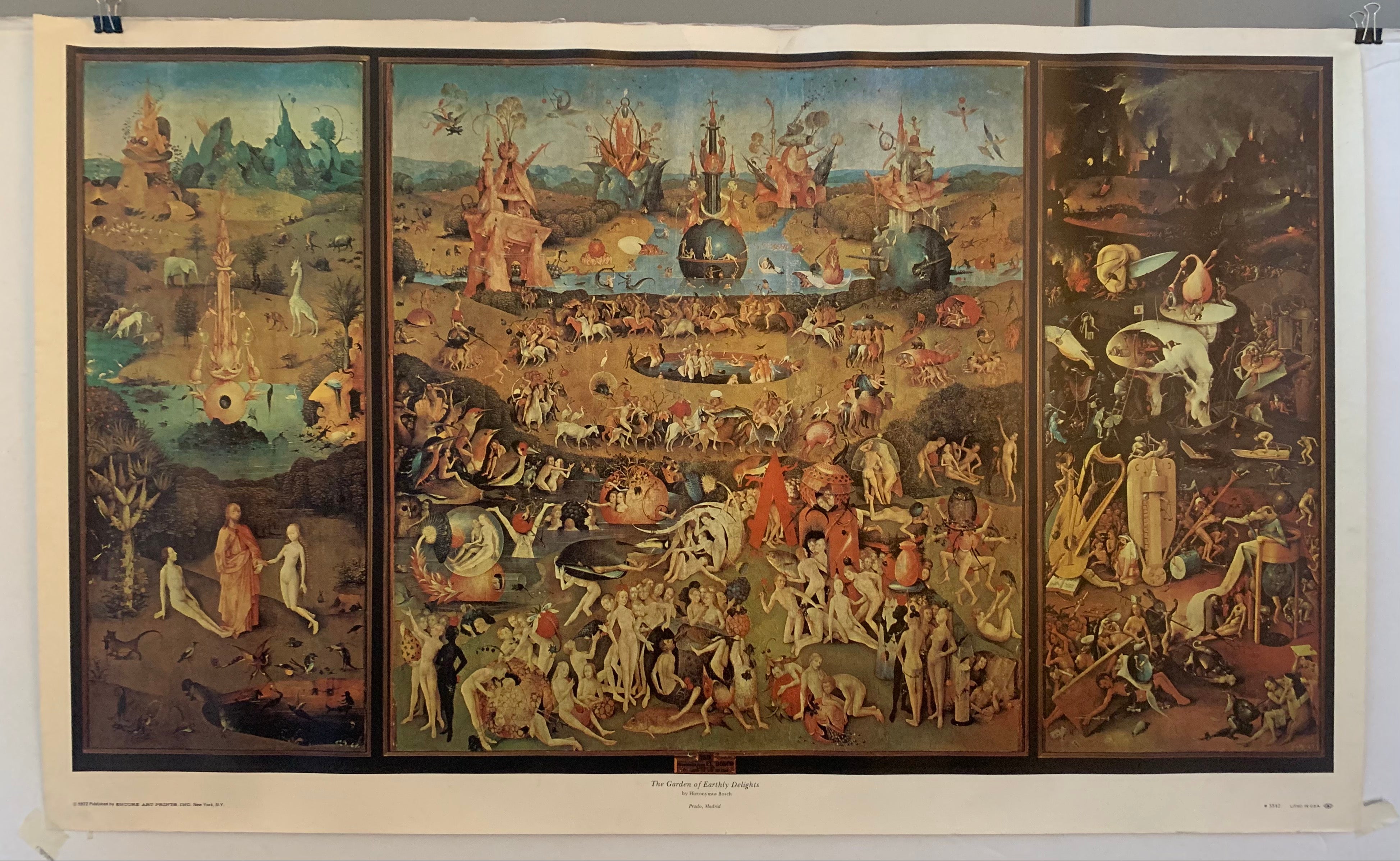 The Garden of Earthly Delights Poster