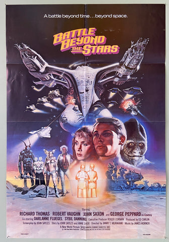 Link to A battle beyond time... beyond space -- Battle Beyond the StarsU.S.A Film, 1980 Product