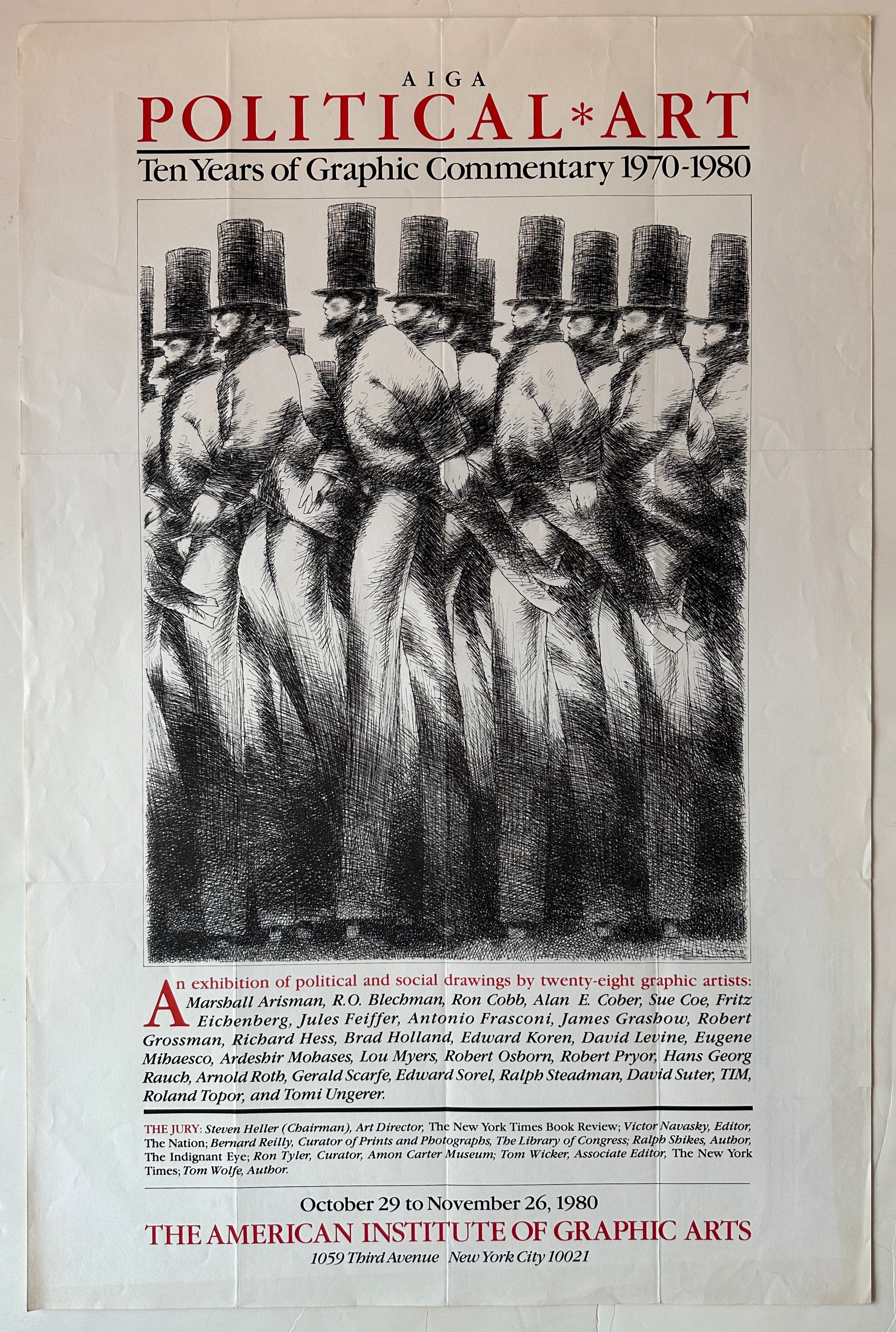 AIGA Political Art Poster