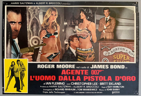 Link to Agente 007: L'Uomo Dalla Pistola D'Oro Film PosterITALY FILM, 1974 Product