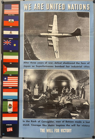 Link to  United Nations Life Magazine Poster #19U.S.A., c. 1940s  Product