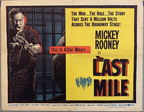 Link to  The Last Mile Film PosterU.S.A FILM, 1958  Product