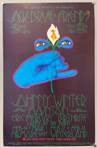 Link to  Jack Bruce & Friends PosterU.S.A., 1970  Product