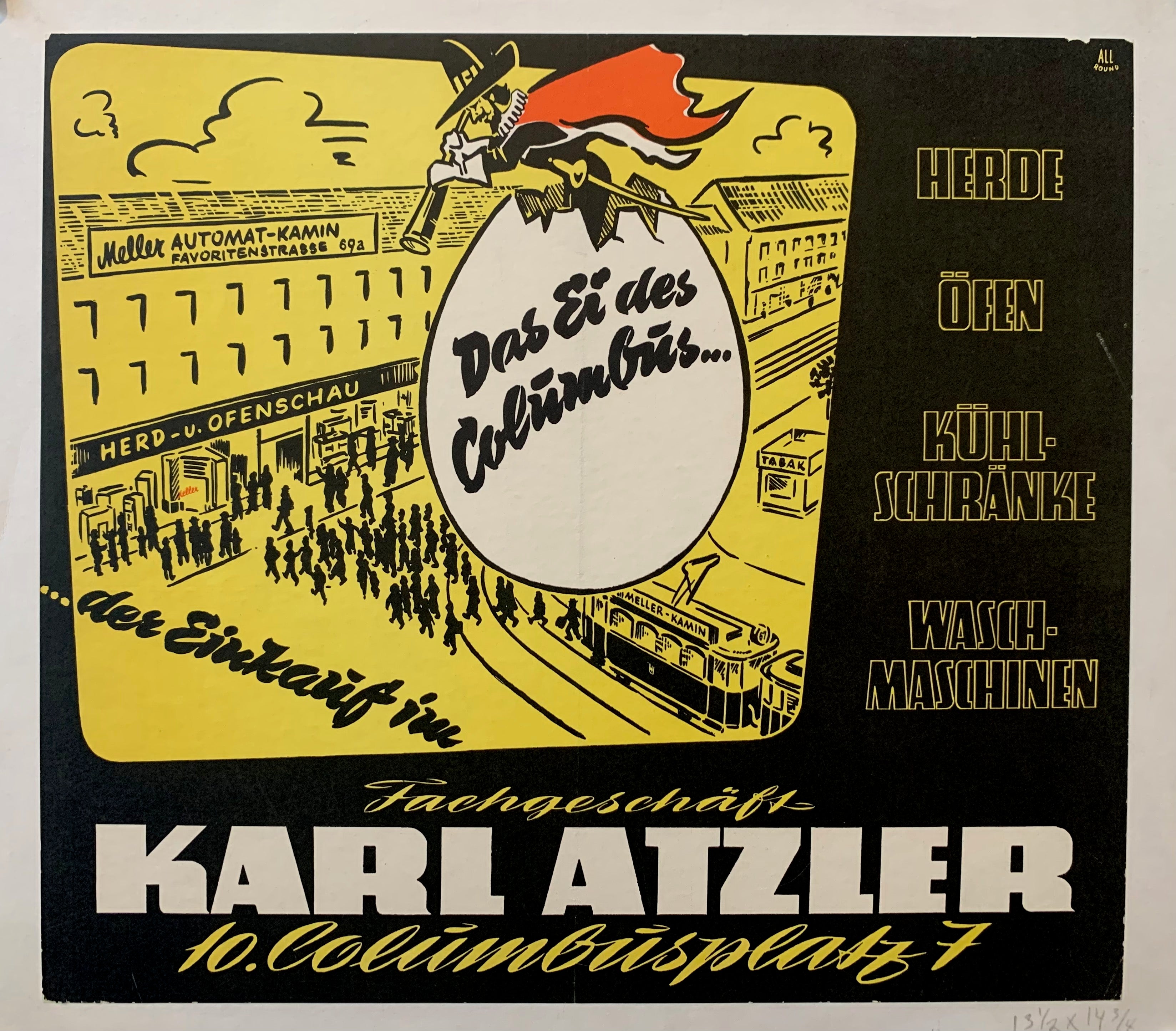 Karl Atzler Poster ✓