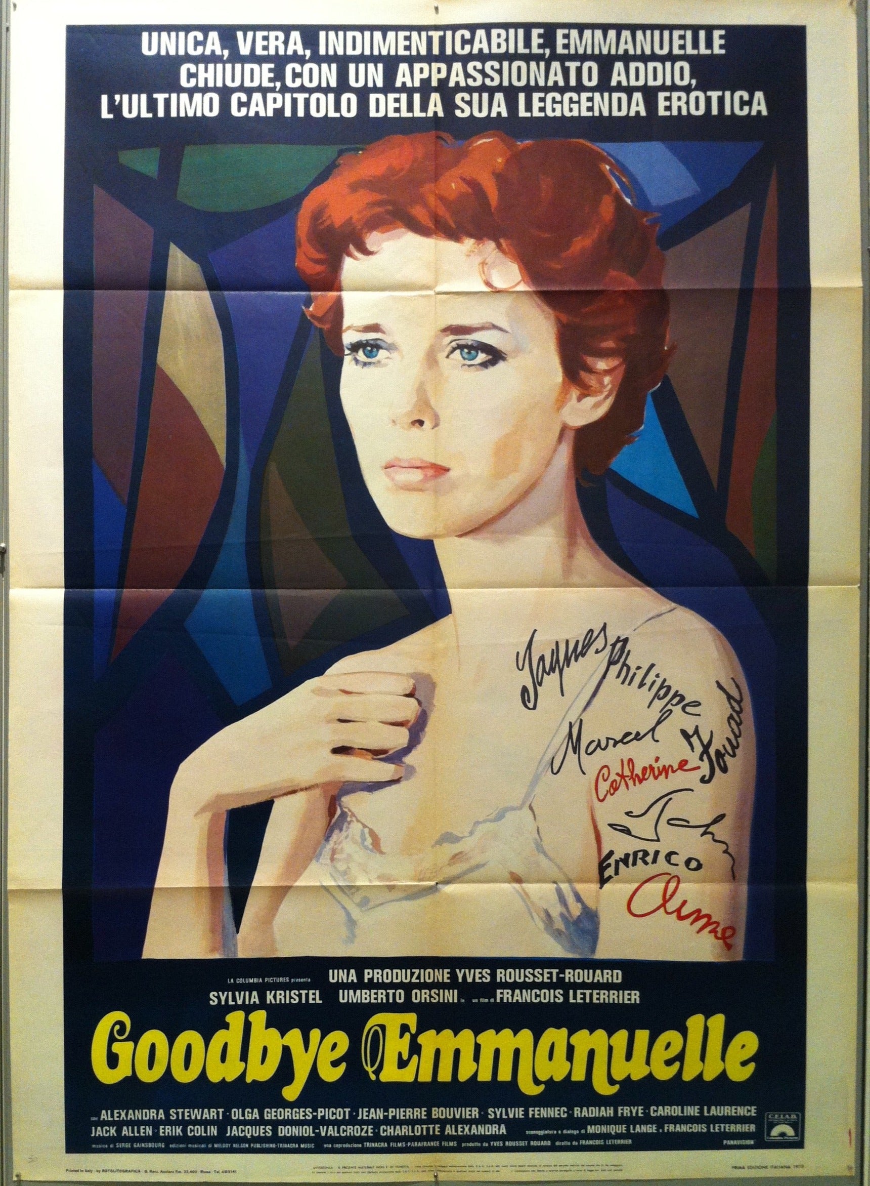 Goodbye Emmanuelle Film Poster
