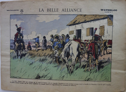 La Belle alliance Waterloo – Poster Museum