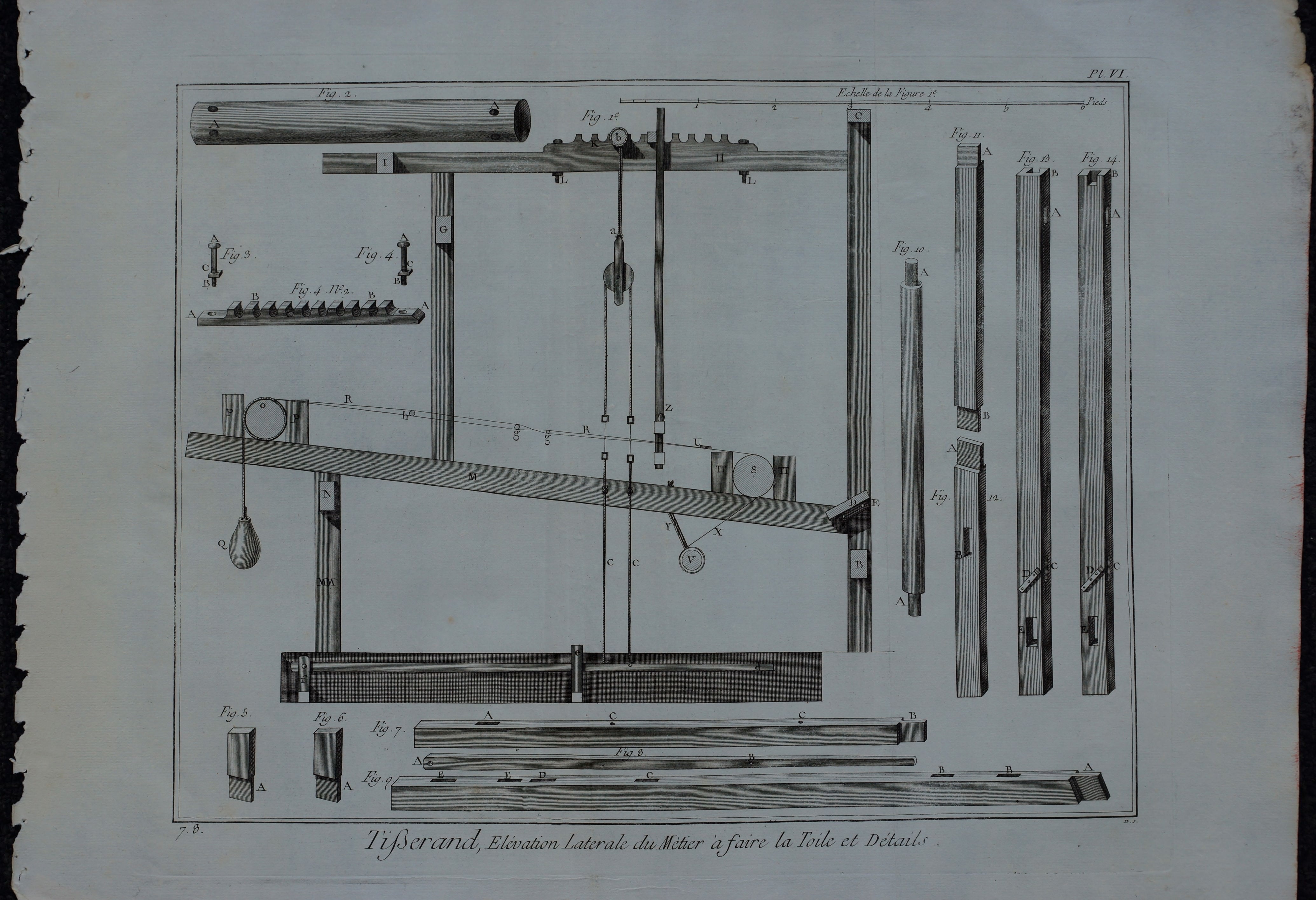 French Plate Engraving VI