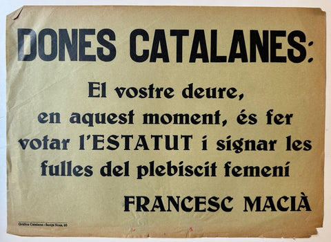 Link to  Spanish Civil War Era Poster #19Spain c. 1933  Product