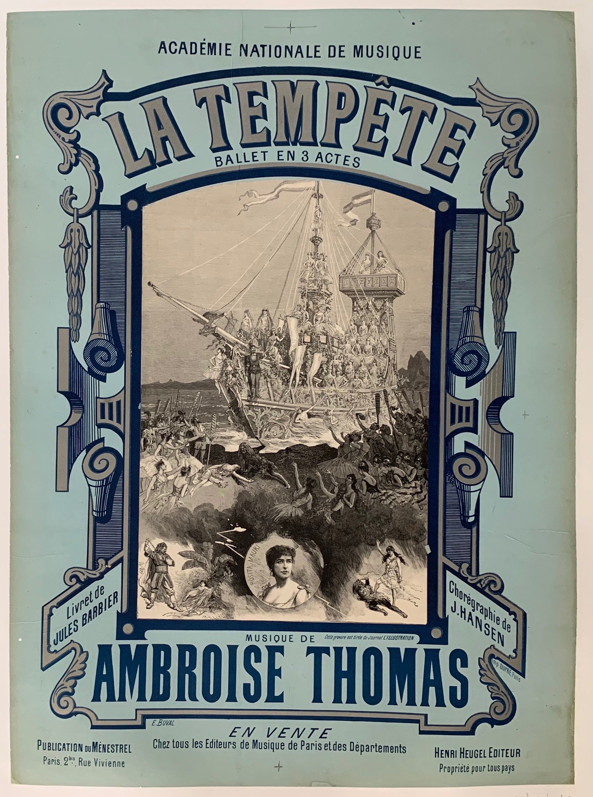 La Tempête Balllet Print ✓