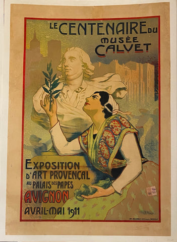 Link to Le Centenaire du Musee Calvet Vintage PosterFrench Poster, 1911 Product